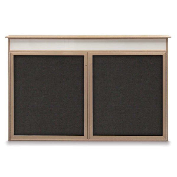Open Faced Traditional Corkboard, 96x48"